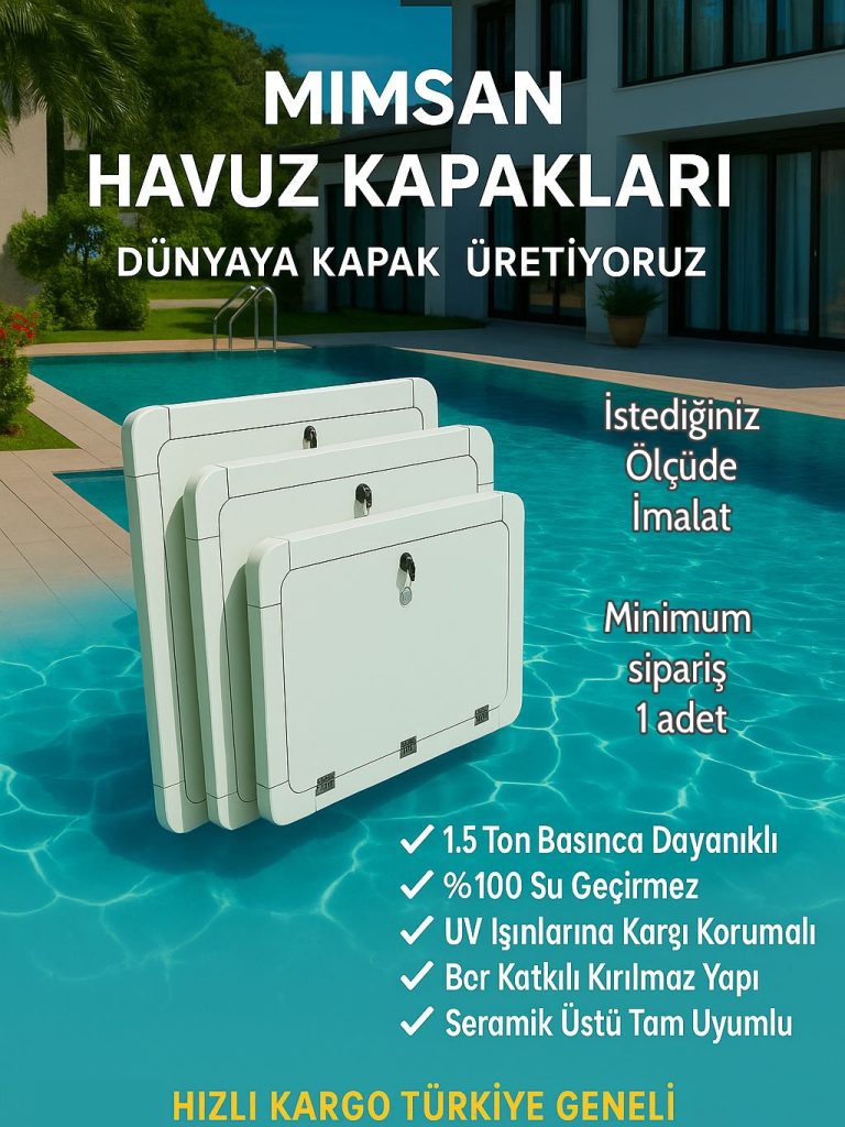 havuz kapak kompozit malzeme