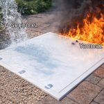 kompozit havuz kapagi suya atese dayanikli