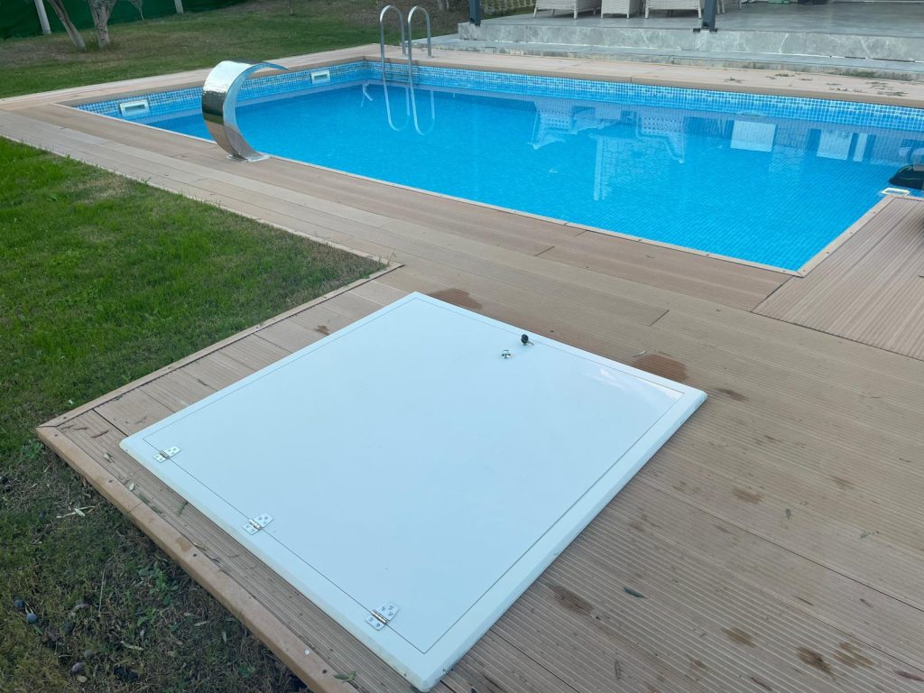 mimsan havuz kapak uygulama